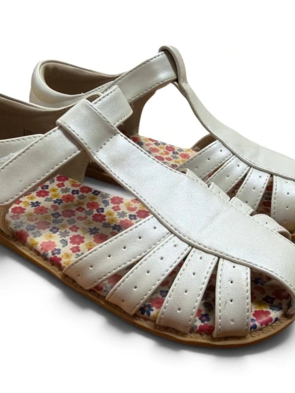 Livie & Luca Paz Pearl White Sandals